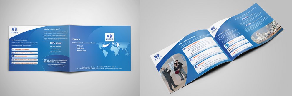 Création brochure publicitaire